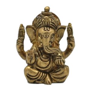 Statue Ganesh Miniature Laiton