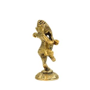Statue Ganesh Dansant Laiton